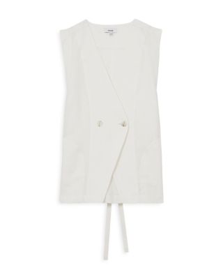 【海外限定】REISSウェストコート☆Whitney Linen Button-Front REISS Whitney Linen Vest | Bloomingdale's