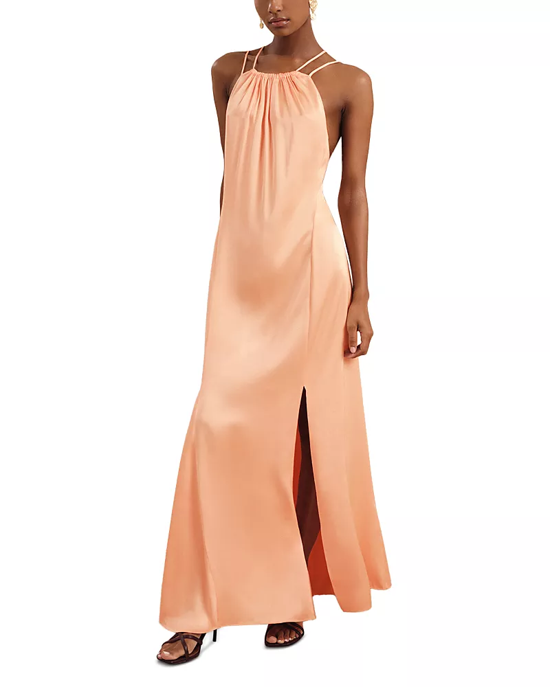Reiss Tallie Satin Dress