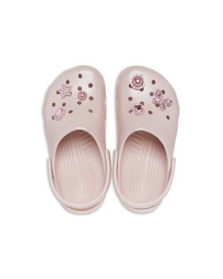Unisex Classic Shimmer Gem Clogs - Toddler, Little Kid