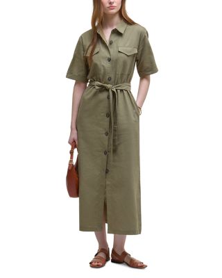 Nicole Maxi Shirt Dress