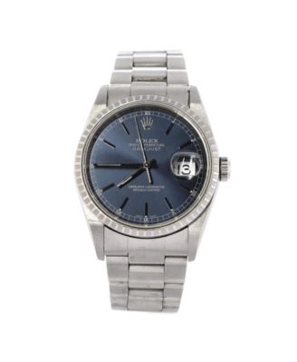 Pre-Owned Rolex - Oyster Perpetual Datejust Automatic Watch in Stainless Steel 36mm