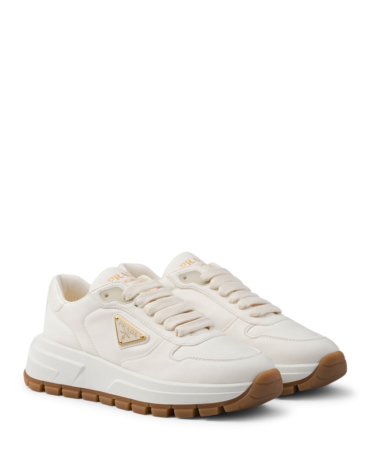 Prada Prax 01 Leather Sneakers