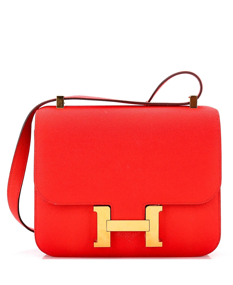 Pre-owned Pre-owned Hermes Hermes 24 Constance Bag Epsom In Red