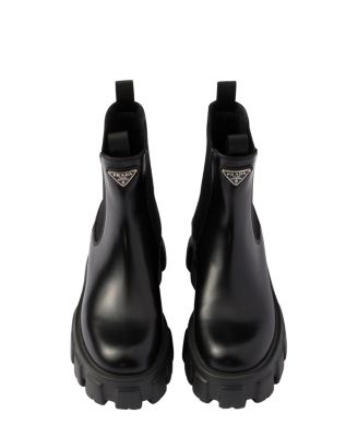  Women's Monolith Brushed Leather Chelsea Boots