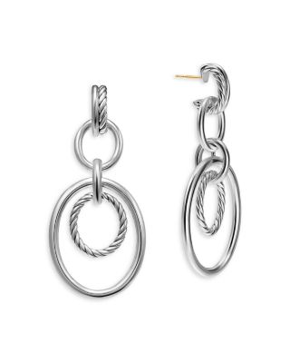 DY Mercer&reg; Mobile Drop Earrings in Sterling Silver, 65.7mm