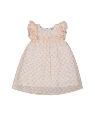 Deux par Deux - Girls' Printed Dress with Frills - Little Kid