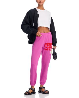 FREE CITY Cotton Logo Sweatpants