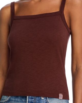 The Slub Square Neck Tank Top