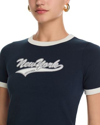 Mica New York Ringer Tee