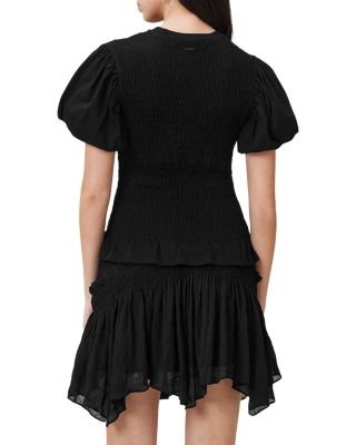 Dael Peplum Puff Sleeve Top
