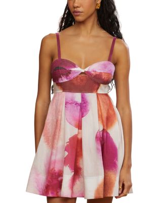 Amur - Allison Printed Mini Dress