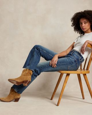 High Rise Bootcut Jeans