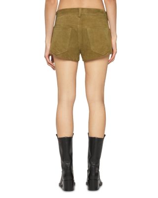 Portman Suede Low Rise Shorts