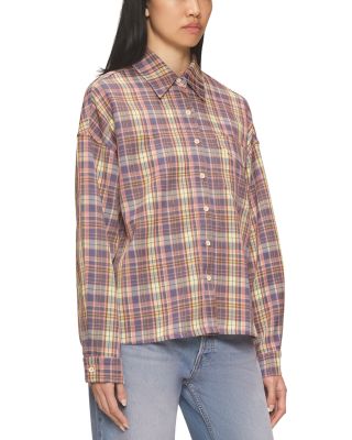 Adeline Plaid Button Down Shirt