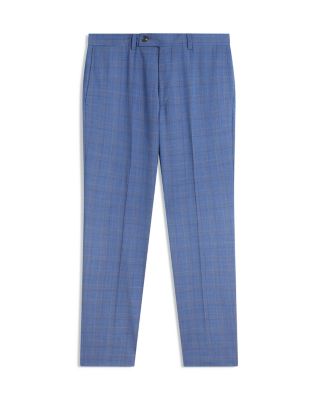 Classic Wool Check Modern Fit Suit Pants