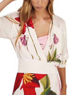 New York Botanical Garden Nola Waisted Maxi Dress