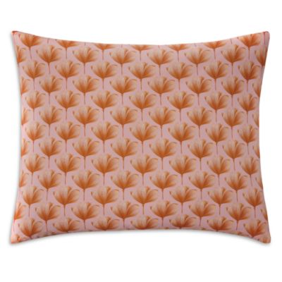 Edna Reversible Ginkgo Leaf Sham, Continental