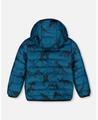 Boys' Printed Quilted Mid-Season Jacket - Baby