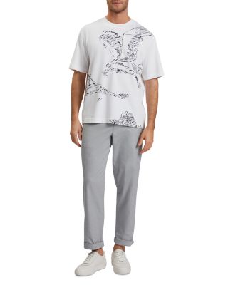 Jamesio Short Sleeve Seagull Graphic Tee