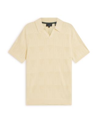 Willden Short Sleeve Open Neck Cotton Polo	