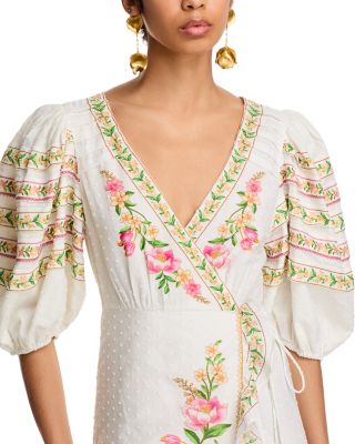 Palm Dream Wrap Dress