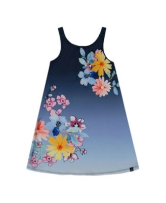 Deux par Deux - Girls' Printed Beach Dress - Little Kid
