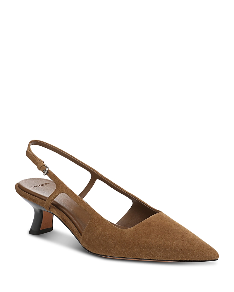 Shop Vince Camuto Women's Bianca Slingback Mid Heel Pumps