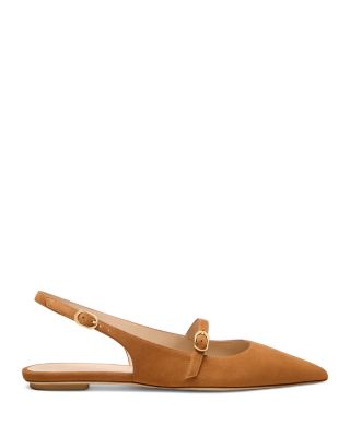 Women's Emilia Pointed Toe Slingback Mary Jane Shoes 