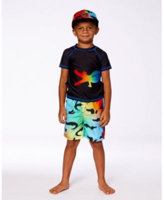 Boys' Short Sleeve Rashguard - Little Kid