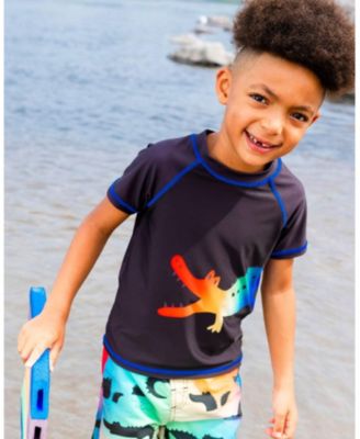 Boys' Short Sleeve Rashguard - Little Kid