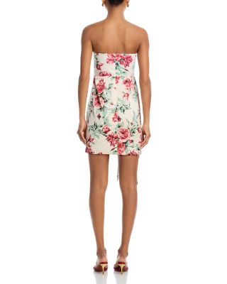 Rose Strapless Mini Dress - Exclusive