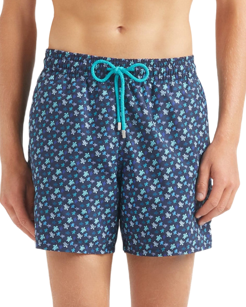 Vilebrequin Micro Ronde Des Tortues Rainbow Longer Length Swim Shorts