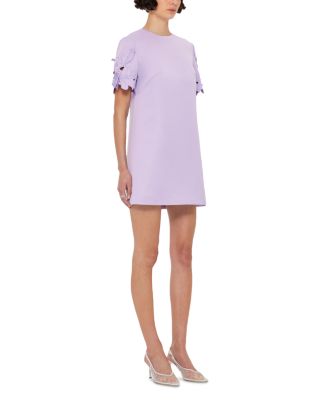 Aurie Appliqu&amp;eacute; Short Sleeve Mini Dress