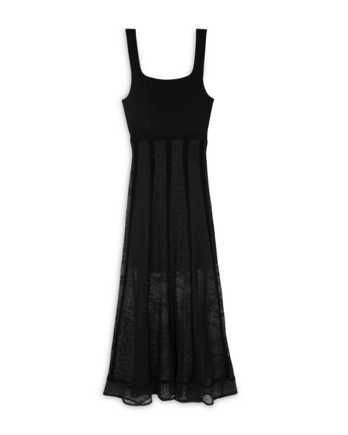 Square Neck Dress