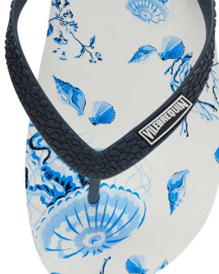 Men's Medusa & Shells Flip Flops