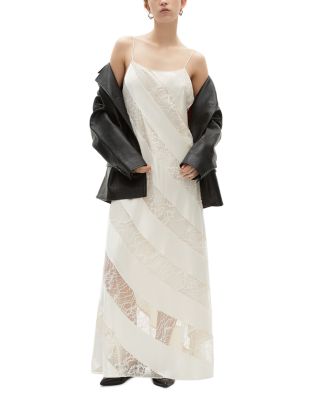 Lace Trim Maxi Dress