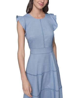 Round Neck Midi Dress