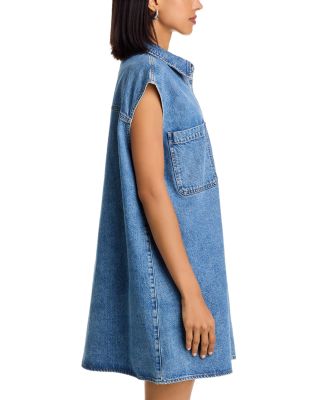 The Sleeveless Shirt Dress