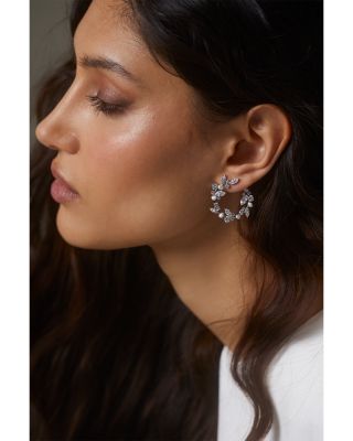 Ravish Front to Back Hoop Earrings