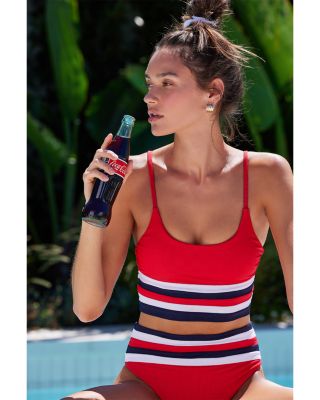 Mae Ribbed Bikini Top