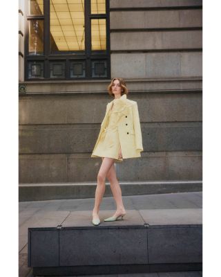 Rosario Tweed Petal Bustier Mini Dress