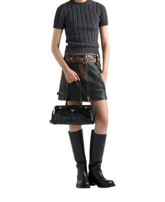 Bonnie Medium Convertible Leather Shoulder Handbag