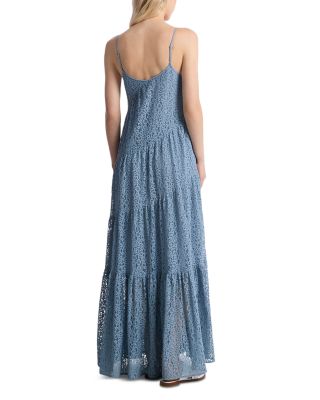 Lace Tiered Maxi Dress