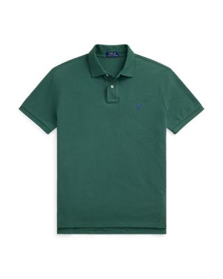 Custom Slim Fit Mesh Polo Shirt