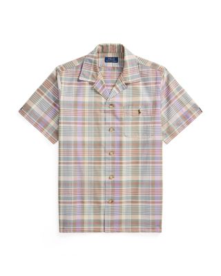 シャツ RALPH LAUREN Classic Fit Plaid Oxford Camp Shirt Classic Fit Plaid Oxford Camp Shirt
