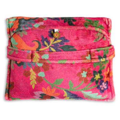 Verney Floral Reversible Travel Blanket