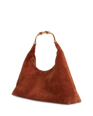 Nixi Suede Hobo Bag