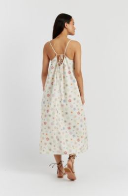 Women's Linen-Cotton Etoile Sundress