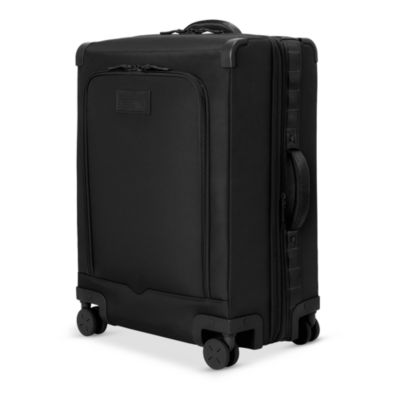 Sydney 25" Checked Rolling Suitcase, Onyx