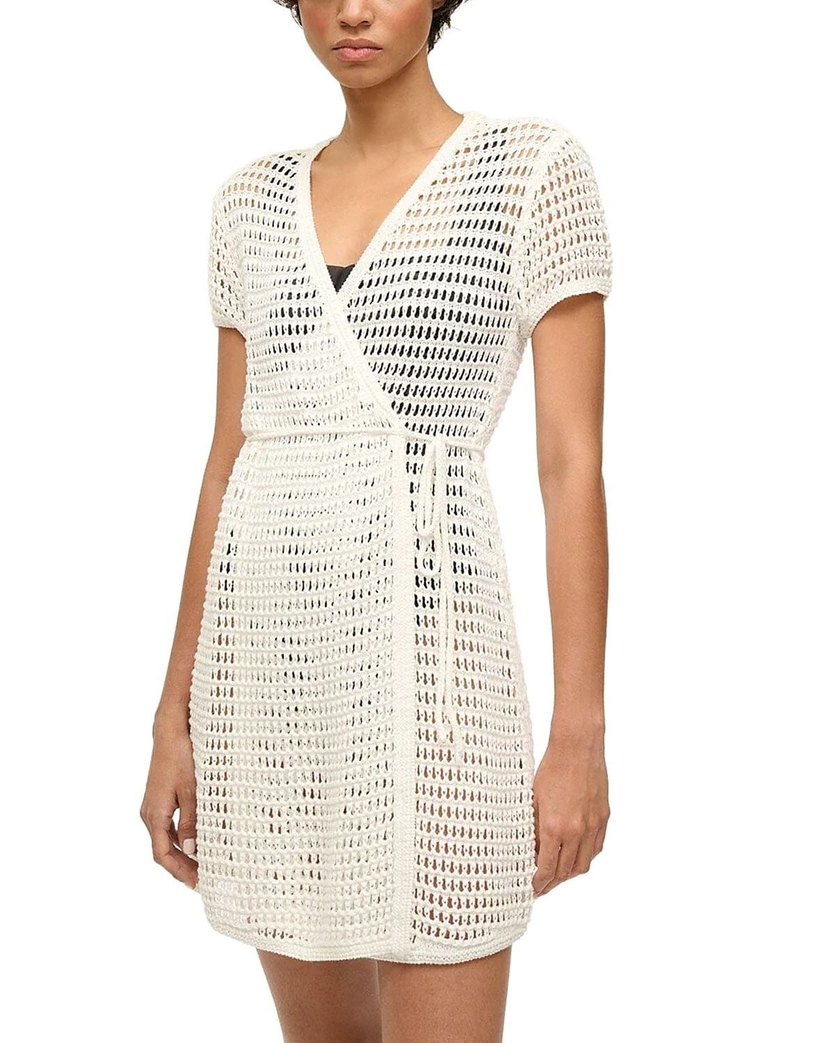 Staud Spritz Wrap Dress Swim Cover-Up
